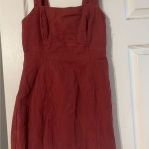 Maroon boutique dress